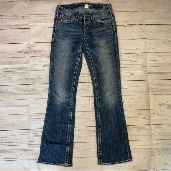 Silver‎ Jeans Aiko Bootcut Jeans Sz 26 - Picture 1 of 10